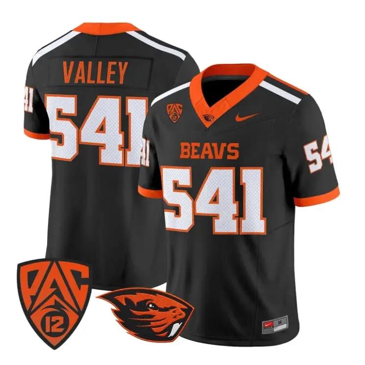 Valley Jersey #541 Oregon State Beavers 2026 Vapor Limited Stitched by My Store NCAA Football Jerseys