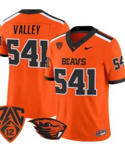 Valley Jersey #541 Oregon State Beavers 2026 Vapor Limited Stitched by My Store NCAA Football Jerseys