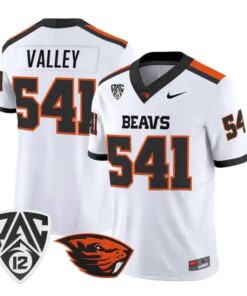 Valley Jersey #541 Oregon State Beavers 2026 Vapor Limited Stitched by My Store NCAA Football Jerseys