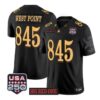 West Point Jersey #845 Army Black Knights 2026 Big Red One USA250 Patch Stitched by My Store NCAA Football Jerseys