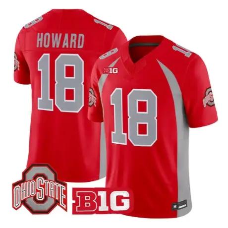 Will Howard Jersey #18 Ohio State Buckeyes 1990 Throwback 2026 Stitched 1 Will Howard Jersey #18 Ohio State Buckeyes 1990 Throwback 2026 Stitched by My Store NCAA Football Jerseys