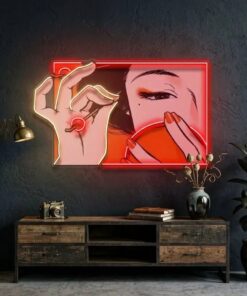 beautifulgirl2-1 - Malcom Terry Geisha Girl LED Neon Sign Light Pop Art by VN339