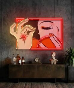 beautifulgirl3-1 - Malcom Terry Geisha Girl LED Neon Sign Light Pop Art by VN339