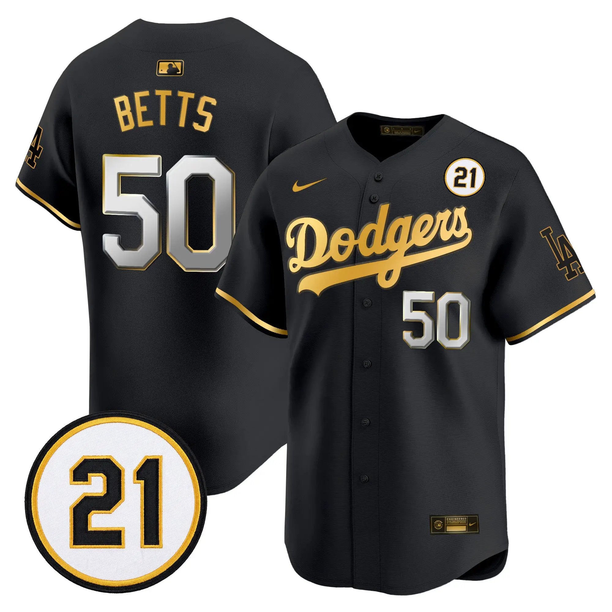 mookie-betts-jersey-50-los-angeles-dodgers-roberto-clemente-tribute-patch-vapor-premier-limited-stitched-05 - Malcom Terry Mookie Betts Jersey #50 Los Angeles Dodgers Roberto Clemente Tribute Patch Vapor Premier Limited Stitched