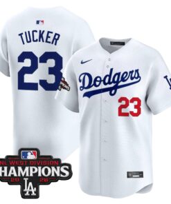 kyle-tucker-jersey-23-los-angeles-dodgers-nl-west-division-champions-patch-vapor-premier-limited-stitched-02 - Malcom Terry Kyle Tucker Jersey #23 Los Angeles Dodgers NL West Division Champions Patch Vapor Premier Limited Stitched