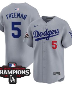 freddie-freeman-jersey-5-los-angeles-dodgers-nl-west-division-champions-patch-vapor-premier-limited-stitched-03 - Malcom Terry Freddie Freeman Jersey #5 Los Angeles Dodgers NL West Division Champions Patch Vapor Premier Limited Stitched