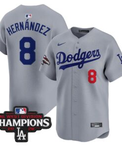 kike-hernandez-jersey-8-los-angeles-dodgers-nl-west-division-champions-patch-vapor-premier-limited-stitched-03 - Malcom Terry Kike Hernandez Jersey #8 Los Angeles Dodgers NL West Division Champions Patch Vapor Premier Limited Stitched