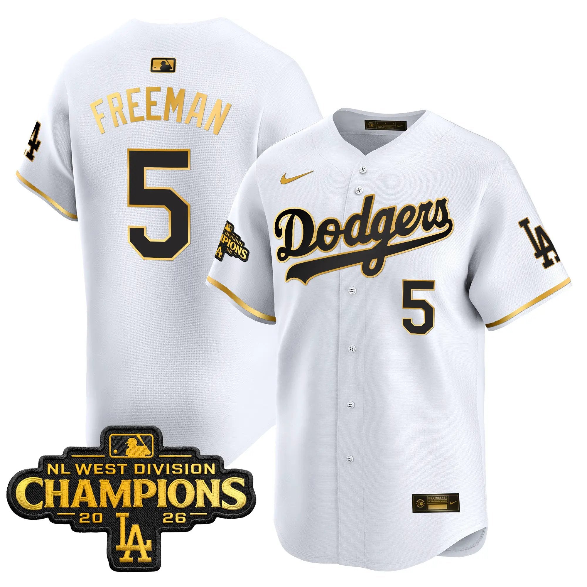 freddie-freeman-jersey-5-los-angeles-dodgers-nl-west-division-champions-patch-vapor-premier-limited-stitched-04 - Malcom Terry Freddie Freeman Jersey #5 Los Angeles Dodgers NL West Division Champions Patch Vapor Premier Limited Stitched