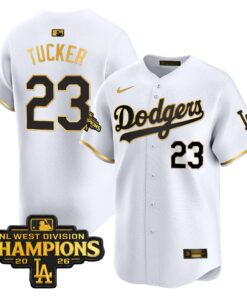 kyle-tucker-jersey-23-los-angeles-dodgers-nl-west-division-champions-patch-vapor-premier-limited-stitched-04 - Malcom Terry Kyle Tucker Jersey #23 Los Angeles Dodgers NL West Division Champions Patch Vapor Premier Limited Stitched