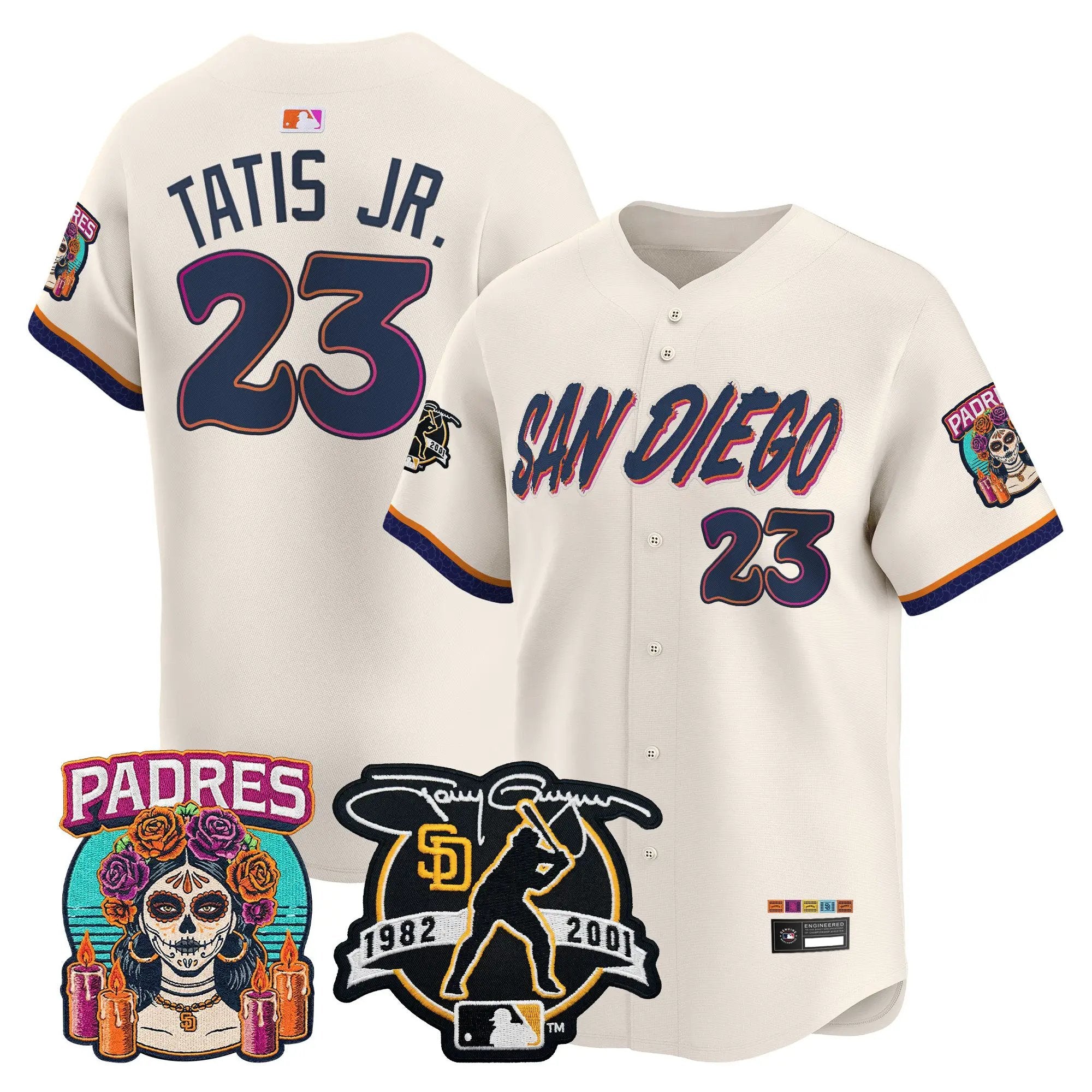 fernando-tatis-jr-jersey-23-san-diego-padres-2026-city-connect-vapor-premier-limited-tony-gwynn-patch-stitched-02 - Malcom Terry Fernando Tatis Jr. Jersey #23 San Diego Padres 2026 City Connect Vapor Premier Limited Tony Gwynn Patch Stitched