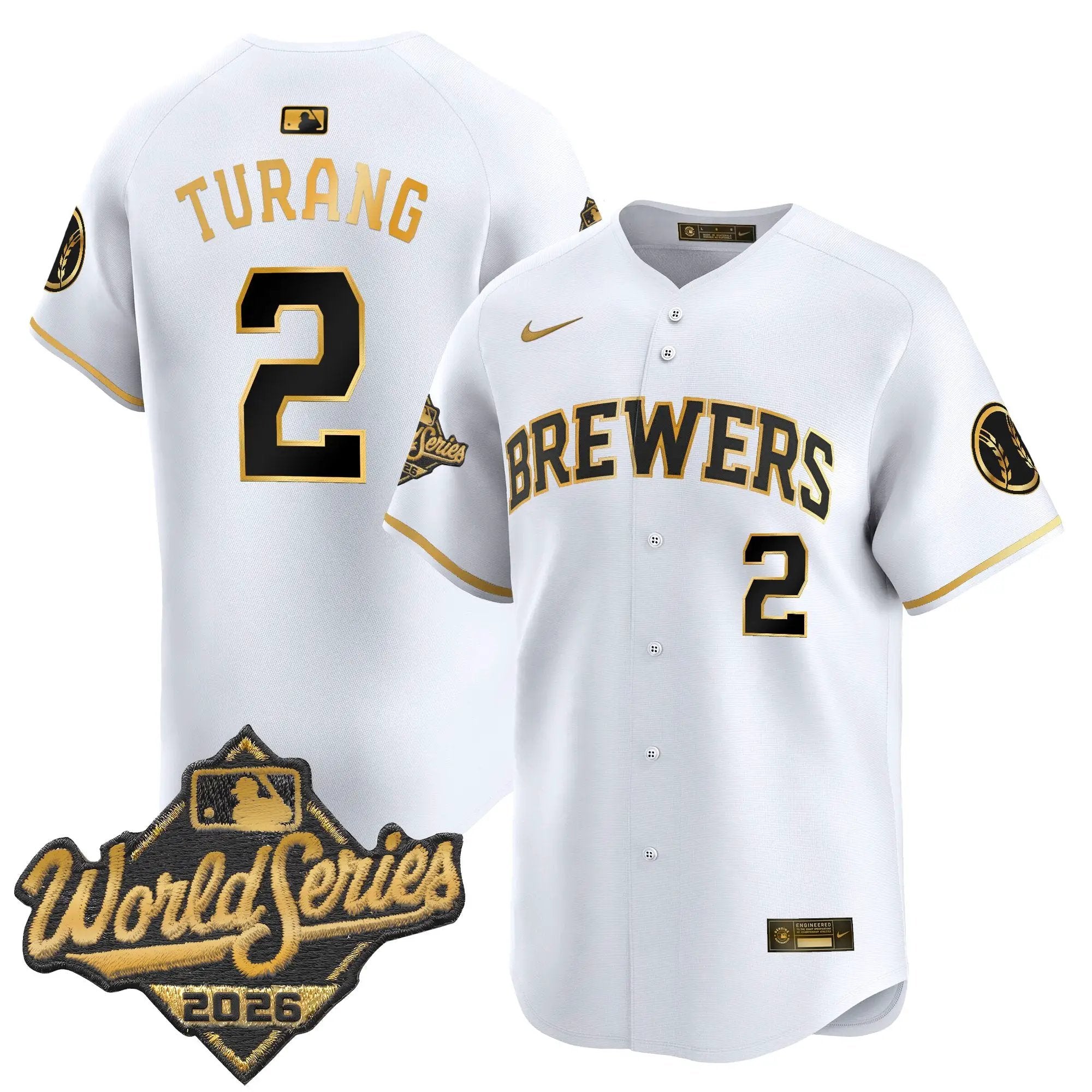 brice-turang-jersey-2-milwaukee-brewers-2026-world-series-vapor-premier-limited-stitched-04 - Malcom Terry Brice Turang Jersey #2 Milwaukee Brewers 2026 World Series Vapor Premier Limited Stitched