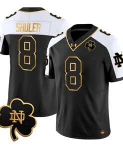 Adon Shuler Jersey #8 Notre Dame Fighting Irish 2026 All Stitched by My Store NCAA Football Jerseys