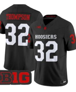 Anthony Thompson Jersey #32 Indiana Hoosiers 2026 Limited Stitched by My Store NCAA Football Jerseys