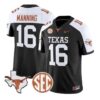 Arch Manning Jersey #16 Texas Longhorns 2026 Vapor Limited Stitched by My Store NCAA Football Jerseys