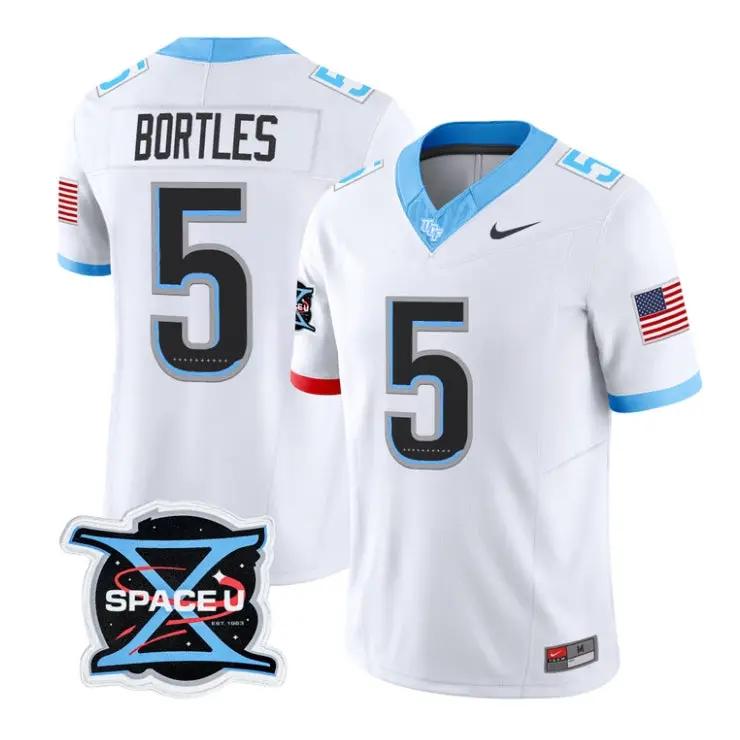 Blake Bortles Jersey #5 UCF Knights 2026 Mission X Patch Vapor Limited Stitched by My Store NCAA Football Jerseys