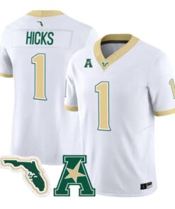C.J. Hicks Jersey #1 South Florida Bulls 2026 The Gold Standard Vapor Stitched by My Store NCAA Football Jerseys