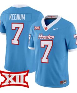 Case Keenum Jersey #7 Houston Cougars 2026 Football Limited Stitched by My Store NCAA Football Jerseys