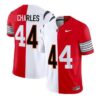 Charles Jersey #44 Ohio State Buckeyes & Cincinnati Bengals Split Vapor Stitched by My Store NCAA Football Jerseys