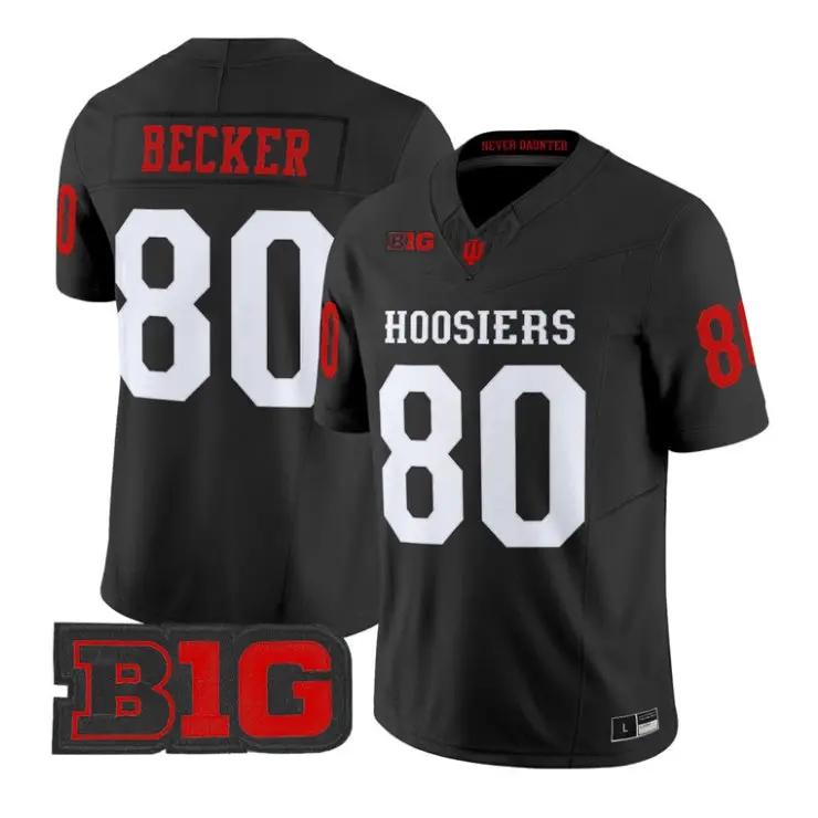 Charlie Becker Jersey #80 Indiana Hoosiers 2026 Vapor All Stitched by My Store NCAA Football Jerseys