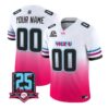 Custom Florida International Panthers Jersey 2026 Pink Vice Football Stitched by My Store NCAA Football Jerseys