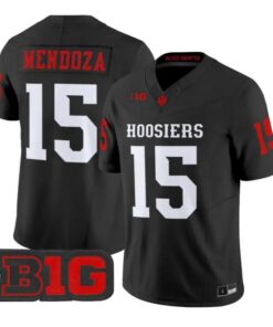 Fernando Mendoza Jersey #15 Indiana Hoosiers 2026 Limited Stitched by My Store NCAA Football Jerseys