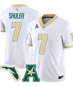 Jhalyn Shuler Jersey #7 South Florida Bulls 2026 The Gold Standard All Stitched by My Store NCAA Football Jerseys