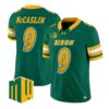 Kelton McCaslin Jersey #9 North Dakota State Bison 2026 Code Green All Stitched by My Store NCAA Football Jerseys