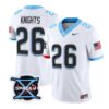 Knights Jersey #26 UCF Knights 2026 Mission X Football Vapor Limited Stitched by My Store NCAA Football Jerseys