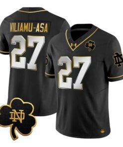 Kyngstonn Viliamu-Asa Jersey #27 Notre Dame Fighting Irish 2026 by My Store NCAA Football Jerseys