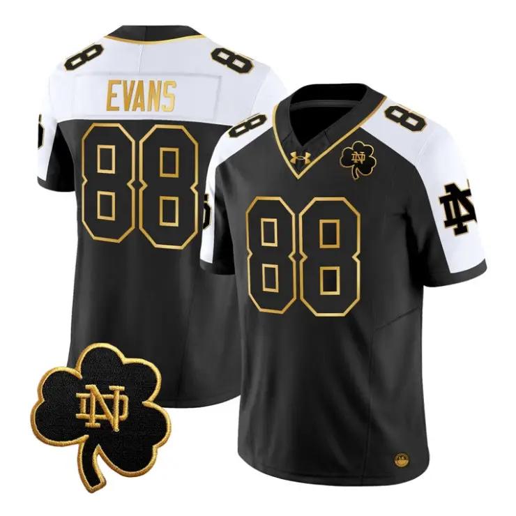 Mitchell Evans Jersey #88 Notre Dame Fighting Irish 2026 Stitched by My Store NCAA Football Jerseys