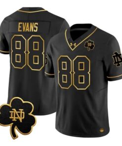Mitchell Evans Jersey #88 Notre Dame Fighting Irish 2026 Stitched by My Store NCAA Football Jerseys