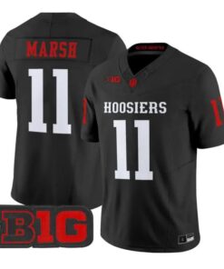 Nick Marsh Jersey #11 Indiana Hoosiers 2026 Football All Stitched by My Store NCAA Football Jerseys