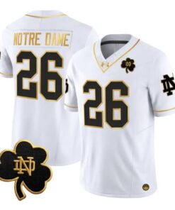 Notre Dame Jersey #26 Notre Dame Fighting Irish 2026 All Stitched by My Store NCAA Football Jerseys