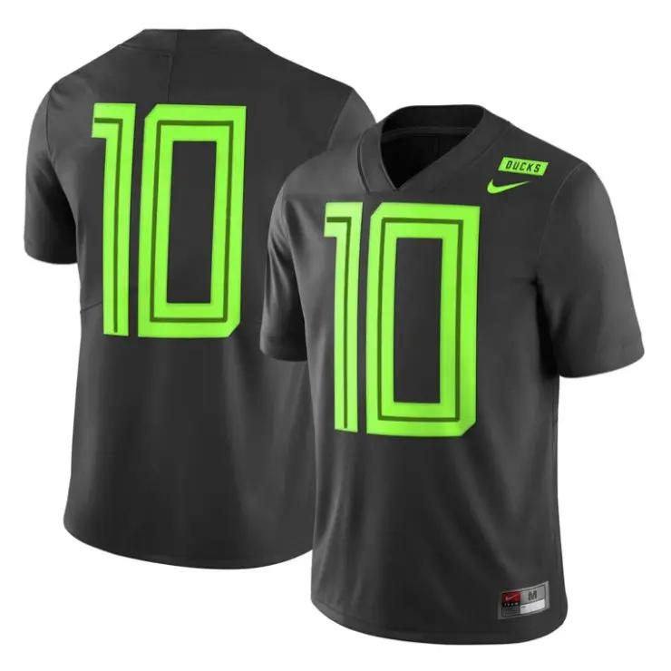 OregonDucksJersey_10Football2018VaporLimitedStitchedBlack - Malcom Terry Oregon Ducks Jersey #10 Football 2018 Vapor Limited Stitched Black by My Store NCAA Football Jerseys