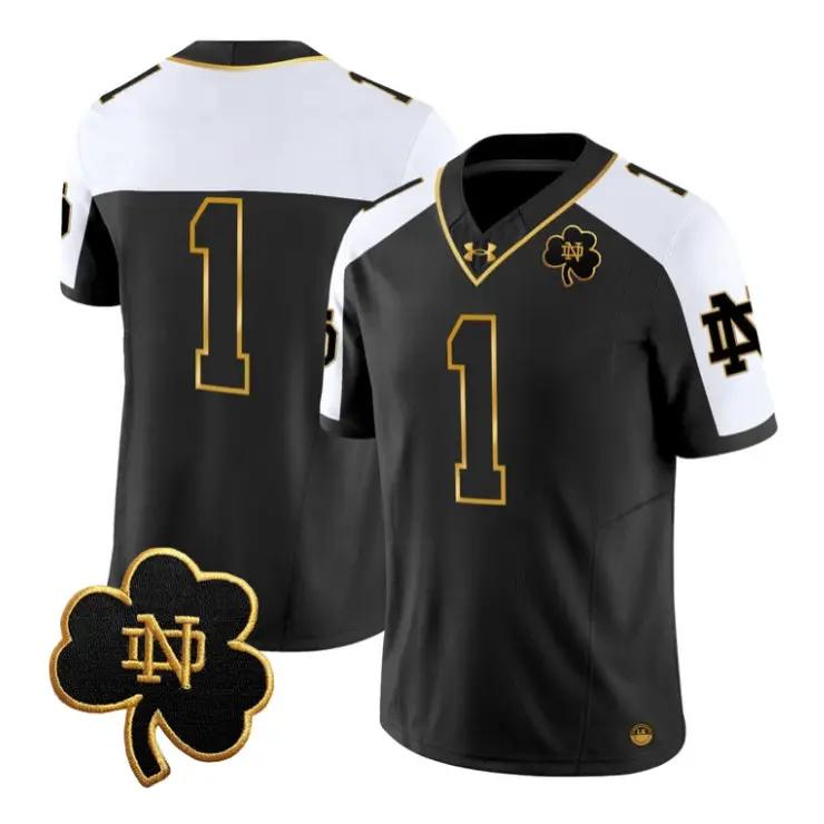 Team Jersey #1 Notre Dame Fighting Irish 2026 Vapor All Stitched by My Store NCAA Football Jerseys