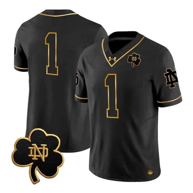 Team Jersey #1 Notre Dame Fighting Irish 2026 Vapor All Stitched by My Store NCAA Football Jerseys