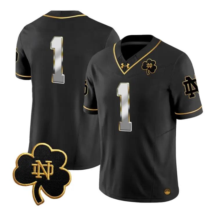 Team Jersey #1 Notre Dame Fighting Irish 2026 Vapor All Stitched by My Store NCAA Football Jerseys