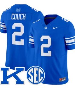 TimCouchJersey_2KentuckyWildcatsPowerKPatchVaporLimitedAllStitched - Malcom Terry Tim Couch Jersey #2 Kentucky Wildcats Power K Patch Vapor Limited All Stitched by My Store NCAA Football Jerseys