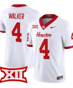Trent Walker Jersey #4 Houston Cougars 2026 Football Limited Stitched by My Store NCAA Football Jerseys