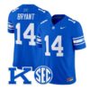 Ty Bryant Jersey #14 Kentucky Wildcats Power K Patch Vapor Limited All Stitched by My Store NCAA Football Jerseys
