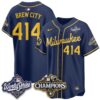 Brew City Jersey #414 Milwaukee Brewers 2026 NL Champions Vapor Stitched
