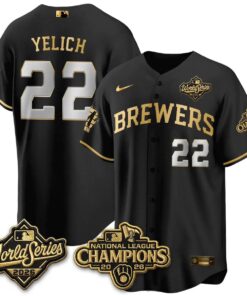 christian-yelich-jersey-22-milwaukee-brewers-2026-nl-champions-vapor-stitched-02 - Malcom Terry Christian Yelich Jersey #22 Milwaukee Brewers 2026 NL Champions Vapor Stitched